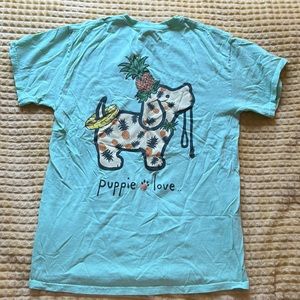 pineapple summer puppie love shirt